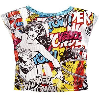 Barbie Clothes: Wonder Woman Character Top Dolls, Colorful Graphic Tee, Gift for 3 to 8 Year Olds - Publicité Barbie Clothes: Wonder Woman Character Top Dolls, Colorful Graphic Tee, Gift for 3 to 8 Year Olds - Publicité