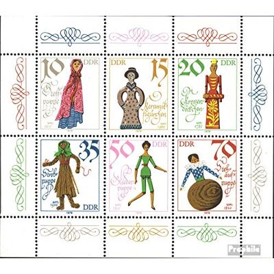 Prophila Collection DDR 2472-2477 Feuille Miniature (complète.édition) Neuf avec Gomme Originale ** MNH 1979 poupées (Timbres pour Les collectionneurs) Jeux/Jouets - Publicité Prophila Collection DDR 2472-2477 Feuille Miniature (complète.édition) Neuf avec Gomme Originale ** MNH 1979 poupées (Timbres pour Les collectionneurs) Jeux/Jouets - Publicité