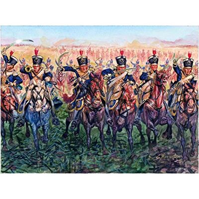 Italeri I6094 Maquette Figurine Cavalerie Légère Britannique 1815 Echelle 1:72 - Publicité Italeri I6094 Maquette Figurine Cavalerie Légère Britannique 1815 Echelle 1:72 - Publicité