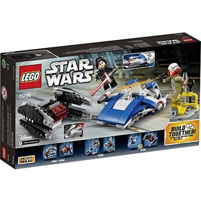 LEGO - 75196 - A-Wing vs TIE Silencer - Microfighters - Ensemble de construction - Publicité LEGO - 75196 - A-Wing vs TIE Silencer - Microfighters - Ensemble de construction - Publicité