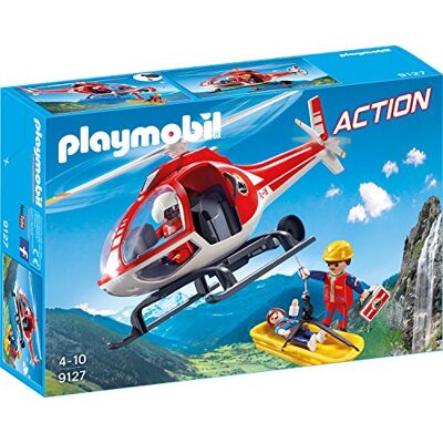 Playmobil 9127 Secouristes des Montagnes avec hélicoptère - Publicité Playmobil 9127 Secouristes des Montagnes avec hélicoptère - Publicité