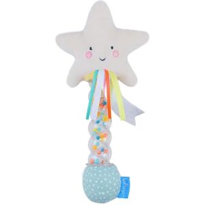 Taf Toys Star Rainstick Baby Rattle Toy Gift. Easy Grip Handle with Ribbons. Sensory Rain Stick Rattle. Suitable for Boys & Girls from Birth - Publicité Taf Toys Star Rainstick Baby Rattle Toy Gift. Easy Grip Handle with Ribbons. Sensory Rain Stick Rattle. Suitable for Boys & Girls from Birth - Publicité