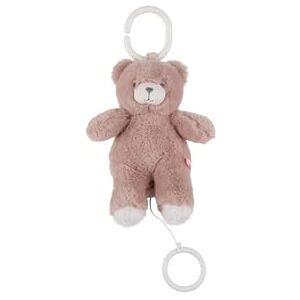 Noukie's Peluche Musicale 20 cm pour bébé Anneau en Bois sans Piles Jouet Nomade Compact pour Voyage, Poussette Cadeau de Naissance Ours Rose Lily - Publicité Noukie's Peluche Musicale 20 cm pour bébé Anneau en Bois sans Piles Jouet Nomade Compact pour Voyage, Poussette Cadeau de Naissance Ours Rose Lily - Publicité