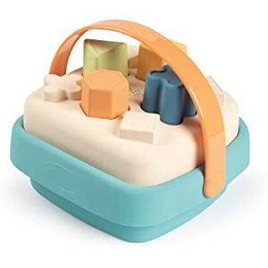 Smoby Green Panier des Formes Carrés, Triangles, Hexagones Poignée de Transport Plastique d'origine Végétale A Partir de 12 Mois Fabrication Française - Publicité Smoby Green Panier des Formes Carrés, Triangles, Hexagones Poignée de Transport Plastique d'origine Végétale A Partir de 12 Mois Fabrication Française - Publicité