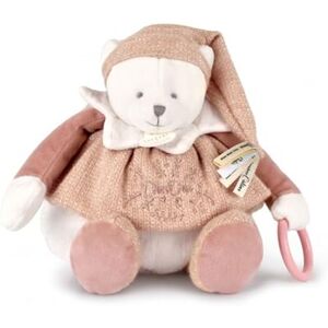 Doudou et Compagnie Pantin d’Activités Ours Rose Doudou Peluche Anniversaire 25 Ans avec Anneau et Textures à Explorer – Idée Cadeau Naissance Bébé – Garantie Doudou Perdu DC4333 - Publicité Doudou et Compagnie Pantin d’Activités Ours Rose Doudou Peluche Anniversaire 25 Ans avec Anneau et Textures à Explorer – Idée Cadeau Naissance Bébé – Garantie Doudou Perdu DC4333 - Publicité