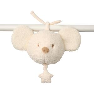 Nattou Peluche Musicale en Polyester, avec Musique, Souris, à Suspendre, env. 16 cm, Teddy, Blanc - Publicité Nattou Peluche Musicale en Polyester, avec Musique, Souris, à Suspendre, env. 16 cm, Teddy, Blanc - Publicité