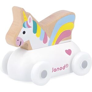 Janod Cross Roads Voiture Licorne Jouet d'apprentissage précoce Développe la motricité À partir de 12 mois Jouet en bois FSC Multicolore - Publicité Janod Cross Roads Voiture Licorne Jouet d'apprentissage précoce Développe la motricité À partir de 12 mois Jouet en bois FSC Multicolore - Publicité