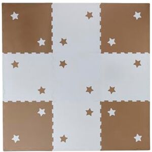 Vertbaudet Grand tapis 9 dalles en mousse étoiles TU - Publicité Vertbaudet Grand tapis 9 dalles en mousse étoiles TU - Publicité