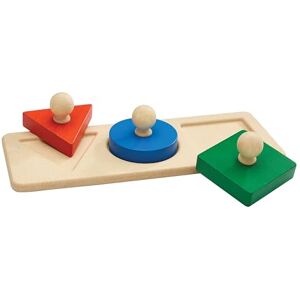 PlanToys Encastrement 3 Formes méthode Montessori, Bois - Publicité PlanToys Encastrement 3 Formes méthode Montessori, Bois - Publicité