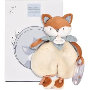 Doudou et Compagnie Doudou Hochet Timo Renard -18 cm Peluche Bébé avec Grelot Intégré Éveil Sensoriel Doux Idée Cadeau Naissance Mixte Terracotta Lavable en Machine 30° DC4693 - Publicité Doudou et Compagnie Doudou Hochet Timo Renard -18 cm Peluche Bébé avec Grelot Intégré Éveil Sensoriel Doux Idée Cadeau Naissance Mixte Terracotta Lavable en Machine 30° DC4693 - Publicité