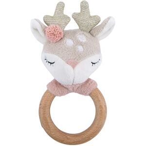 BIECO Hochet anneau pour bébé Cerf Ø 10 cm Longueur 17 cm Hochet jouet avec anneau en bois Jouets sensoriels Jouets pour enfants 0-6 mois Hochet en tissu - Publicité BIECO Hochet anneau pour bébé Cerf Ø 10 cm Longueur 17 cm Hochet jouet avec anneau en bois Jouets sensoriels Jouets pour enfants 0-6 mois Hochet en tissu - Publicité