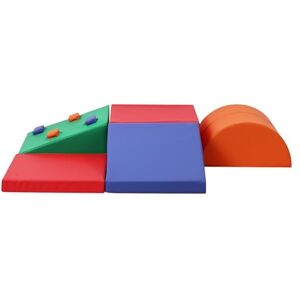 GarveeLife 5 PCS Parcours Motricité Bébé en Mousse EPE, Module Motricité Bébé Différentes Formes & Couleurs, pour 1 Ans+, pour Ramper/Grimper (Multicolore) - Publicité GarveeLife 5 PCS Parcours Motricité Bébé en Mousse EPE, Module Motricité Bébé Différentes Formes & Couleurs, pour 1 Ans+, pour Ramper/Grimper (Multicolore) - Publicité
