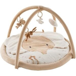 Tapis d'éveil bébé Noukie's - Bali, Moka & Snow - Veloudoux doux, 85x77cm - Tapis d'éveil - Publicité Tapis d'éveil bébé Noukie's - Bali, Moka & Snow - Veloudoux doux, 85x77cm - Tapis d'éveil - Publicité