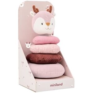 Miniland – Jouet empilable sensoriel pour bébés : anneaux souples avec hochet, stimulation motrice et auditive dès la naissance - Publicité Miniland – Jouet empilable sensoriel pour bébés : anneaux souples avec hochet, stimulation motrice et auditive dès la naissance - Publicité