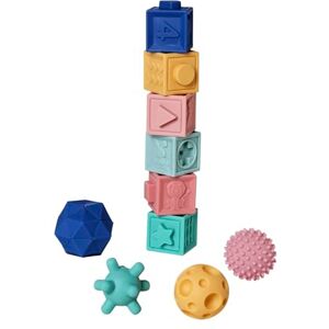 Vertbaudet Set de 6 Cubes et 4 balles sensorielles Multicolore TU - Publicité Vertbaudet Set de 6 Cubes et 4 balles sensorielles Multicolore TU - Publicité