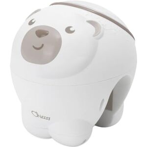 Chicco Projecteur Ours Polaire 2en1, Veilleuse bébé Pour berceaux, lits d'enfant et chevets Next2Me, projection d'une aurore boréale, 30 minutes de musique classique, sons de la nature, 0 mois et plus - Publicité Chicco Projecteur Ours Polaire 2en1, Veilleuse bébé Pour berceaux, lits d'enfant et chevets Next2Me, projection d'une aurore boréale, 30 minutes de musique classique, sons de la nature, 0 mois et plus - Publicité
