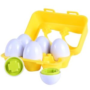 Tachan CPA Toy Group 786T00745 Lot de 6 œufs à emboîter avec Formes et Couleurs - Publicité Tachan CPA Toy Group 786T00745 Lot de 6 œufs à emboîter avec Formes et Couleurs - Publicité