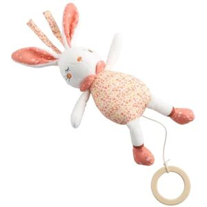 Sauthon Mini musical en velours blanc - Publicité Sauthon Mini musical en velours blanc - Publicité