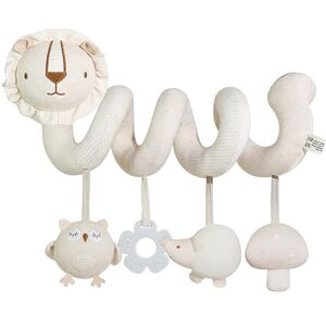 ZVD Jouet Poussette Bebe, Jouet de Poussette pour Bébé, Animaux en Peluche en Spirale Suspendus de Berceau, d'activité sensorielle éducative grinche,Spirale d'activité bébé (Lion) - Publicité ZVD Jouet Poussette Bebe, Jouet de Poussette pour Bébé, Animaux en Peluche en Spirale Suspendus de Berceau, d'activité sensorielle éducative grinche,Spirale d'activité bébé (Lion) - Publicité