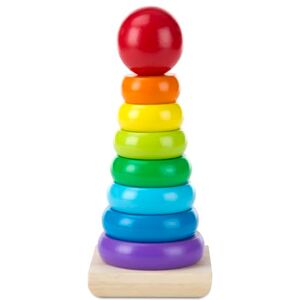 Melissa & Doug Empileur De Formes Arc-en-Ciel 8 Pièces Jeu d'Eveil Jeu de Motricité Casse-Tête Puzzle Enfant Jouet en Bois Jouet Montessori 1 an Cadeau Enfant 1 an Et + - Publicité Melissa & Doug Empileur De Formes Arc-en-Ciel 8 Pièces Jeu d'Eveil Jeu de Motricité Casse-Tête Puzzle Enfant Jouet en Bois Jouet Montessori 1 an Cadeau Enfant 1 an Et + - Publicité