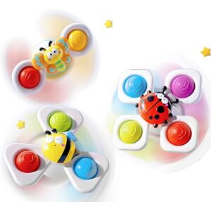 Echehi Lot de 3 Jouet Ventouse Bebe, Jouet Bain Bebe, Jeux Sensoriel Bebe. Insectes - Publicité Echehi Lot de 3 Jouet Ventouse Bebe, Jouet Bain Bebe, Jeux Sensoriel Bebe. Insectes - Publicité