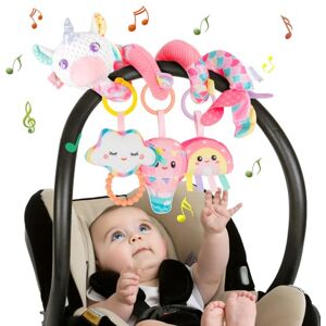 Spirale activité bébé poussette - Jouets développement suspendu lit siège voiture Spirale activité bébé poussette - Jouets développement suspendu lit siège voiture