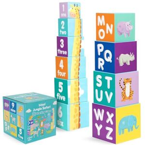 boppi Cubes Empilables – Blocs Gigognes Montessori pour Tout‑Petits – Jouet Éducatif Préscolaire avec Chiffres, Animaux et Couleurs – Développement Précoce (Lot de 10) - Publicité boppi Cubes Empilables – Blocs Gigognes Montessori pour Tout‑Petits – Jouet Éducatif Préscolaire avec Chiffres, Animaux et Couleurs – Développement Précoce (Lot de 10) - Publicité