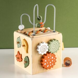 Smartwo Montessori Cube de Motricité en Bois, Cube d'Activité Bébé, Jouet Enfant Cadeau Noel et Anniversaire pour Garçons Filles 2 3 4 Ans - Publicité Smartwo Montessori Cube de Motricité en Bois, Cube d'Activité Bébé, Jouet Enfant Cadeau Noel et Anniversaire pour Garçons Filles 2 3 4 Ans - Publicité