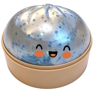 Pufei Giant Glitter Dumpling Toy, 9 x 9 cm, simulé Dumpling Toy, avec rebond et boîte à amortisseurs, jouet fidget en peluche pour famille, adultes, étudiants, maison - Publicité Pufei Giant Glitter Dumpling Toy, 9 x 9 cm, simulé Dumpling Toy, avec rebond et boîte à amortisseurs, jouet fidget en peluche pour famille, adultes, étudiants, maison - Publicité