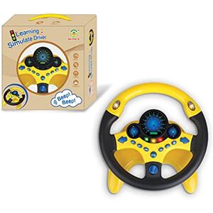 Mrisata Jouet volant, Volant Jeu Jouet Infantile Faire semblant Bébé Enfants Enfant Siège Arrière Voiture, Contrôleur De Conduite Portable Simulé avec Son Drôle et Musique Drive Jouets Dapprentissage - Publicité Mrisata Jouet volant, Volant Jeu Jouet Infantile Faire semblant Bébé Enfants Enfant Siège Arrière Voiture, Contrôleur De Conduite Portable Simulé avec Son Drôle et Musique Drive Jouets Dapprentissage - Publicité