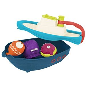 B. toys Jeu de Bain et de Plage Ensemble de Jouets pour Le Bain Bateaux Jouets et Accessoires Jouet pour bébé 6 Mois et + - Publicité B. toys Jeu de Bain et de Plage Ensemble de Jouets pour Le Bain Bateaux Jouets et Accessoires Jouet pour bébé 6 Mois et + - Publicité