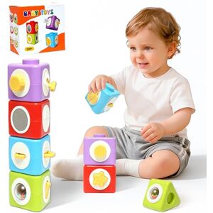 JoyLife Cubes d’Activités Montessori 1 an, Jouet Sensoriel à Empiler 12 en 1, Blocs d’Éveil Bébé, Jouet de Voyage Avion Voiture, Cadeau 1er Anniversaire Garçon Fille - Publicité JoyLife Cubes d’Activités Montessori 1 an, Jouet Sensoriel à Empiler 12 en 1, Blocs d’Éveil Bébé, Jouet de Voyage Avion Voiture, Cadeau 1er Anniversaire Garçon Fille - Publicité