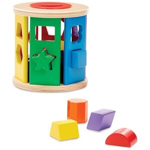 Melissa & Doug Tri de formes - Jouet en bois classique - Publicité Melissa & Doug Tri de formes - Jouet en bois classique - Publicité