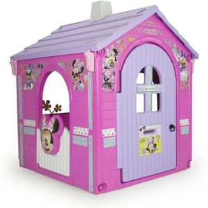 INJUSA Maison de Jouet Minnie Mouse pour Enfants +3 Ans Cabane Exterieur de Jardin en Plastique avec 3 Portes d'Entrée 1 Fenêtre Licence Disney Couleur Rose - Publicité INJUSA Maison de Jouet Minnie Mouse pour Enfants +3 Ans Cabane Exterieur de Jardin en Plastique avec 3 Portes d'Entrée 1 Fenêtre Licence Disney Couleur Rose - Publicité