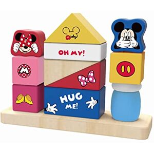 Disney Jeu de Construction Mickey Mouse en Bois - Publicité Disney Jeu de Construction Mickey Mouse en Bois - Publicité