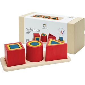 PlanToys Plan Toys Puzzle d'encastrement 3 Formes Bois PT5463 - Publicité PlanToys Plan Toys Puzzle d'encastrement 3 Formes Bois PT5463 - Publicité