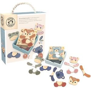 Speedy Monkey Mix & Match Jeu de puzzle en bois pour tout-petits de 24 mois et plus Planche de tri et de correspondance de formes colorées Jouet éducatif en bois FSC pour enfants d'âge préscolaire - Publicité Speedy Monkey Mix & Match Jeu de puzzle en bois pour tout-petits de 24 mois et plus Planche de tri et de correspondance de formes colorées Jouet éducatif en bois FSC pour enfants d'âge préscolaire - Publicité
