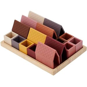 tickit SiliSoft Village Blocks – Ensemble de Construction de 16 pièces en Silicone Durable et Bambou Naturel avec Blocs de Maison et Cubes Ouverts pour la Construction Imaginative, créative et Le Jeu - Publicité tickit SiliSoft Village Blocks – Ensemble de Construction de 16 pièces en Silicone Durable et Bambou Naturel avec Blocs de Maison et Cubes Ouverts pour la Construction Imaginative, créative et Le Jeu - Publicité