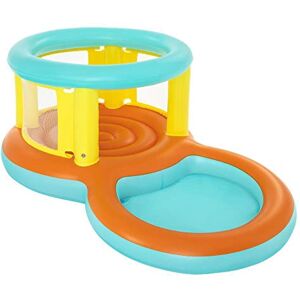Bestway ® 7'10" x 56" x 40"/2.39m x 1.42m x 1.02m Jumptopia Bouncer and Play Pool - Publicité Bestway ® 7'10" x 56" x 40"/2.39m x 1.42m x 1.02m Jumptopia Bouncer and Play Pool - Publicité
