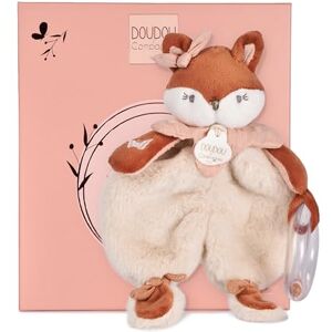 Doudou et Compagnie Doudou Hochet Mina Renard -18 cm Peluche Bébé avec Grelot Intégré Éveil Sensoriel Doux Idée Cadeau Naissance Mixte Rose et Blanc Lavable en Machine 30° DC4687 - Publicité Doudou et Compagnie Doudou Hochet Mina Renard -18 cm Peluche Bébé avec Grelot Intégré Éveil Sensoriel Doux Idée Cadeau Naissance Mixte Rose et Blanc Lavable en Machine 30° DC4687 - Publicité