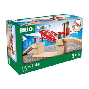 Brio World 33757 Pont basculant Accessoire pour circuit de train en bois Action de jeu sans pile Système de pont levis Jouet mixte à partir de 3 ans - Publicité