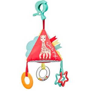 Sophie la Girafe – Pyramide Tri'Activities – Dès la Naissance – Miroir, Anneau Dentition, Grelots, Papier Froissé – Pince Multi-Support Poussette/Lit/Voiture – Jouet Éveil Bébé Idée Cadeau Enfant - Publicité Sophie la Girafe – Pyramide Tri'Activities – Dès la Naissance – Miroir, Anneau Dentition, Grelots, Papier Froissé – Pince Multi-Support Poussette/Lit/Voiture – Jouet Éveil Bébé Idée Cadeau Enfant - Publicité