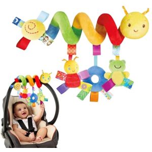 deegbbyi Jouets Suspendus Spirale, Spirale D'activité Bébé Poussette, Adorable Chenille Jouet à Suspendre, Jouets Sensoriels à Suspendre, pour Poussette Bébé, Lit, Siège Voiture - Publicité deegbbyi Jouets Suspendus Spirale, Spirale D'activité Bébé Poussette, Adorable Chenille Jouet à Suspendre, Jouets Sensoriels à Suspendre, pour Poussette Bébé, Lit, Siège Voiture - Publicité