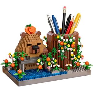 VorIrydian Mini Blocs Capybara Ensemble de Construction, Blocs de Construction Porte-Crayons Capybara, Blocs de Construction Mignons Cadeau pour Filles et garçons, Jeux et Jouets Éducatifs - Publicité VorIrydian Mini Blocs Capybara Ensemble de Construction, Blocs de Construction Porte-Crayons Capybara, Blocs de Construction Mignons Cadeau pour Filles et garçons, Jeux et Jouets Éducatifs - Publicité