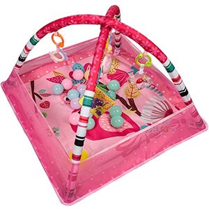 HUOLE Tapis de jeu bébé avec arche de jeu, Tapis d'Eveil Evolutif et Multifonction 2en1 Rose, 18 Balles Incluses, Arche de Jeu, 7 Jouets Détachables, Rose, Dès la Naissance-Carré-Rose - Publicité HUOLE Tapis de jeu bébé avec arche de jeu, Tapis d'Eveil Evolutif et Multifonction 2en1 Rose, 18 Balles Incluses, Arche de Jeu, 7 Jouets Détachables, Rose, Dès la Naissance-Carré-Rose - Publicité