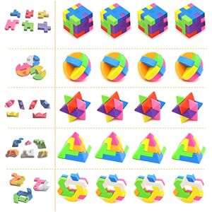 ICEPAPA , 20 pièces Gomme Puzzle Cube, Gomme pour Enfants, convient comme petits Cadeaux Anniversaire Enfant, prix de Tombola pour Enfants ou Gadget Anniversaire Enfant (Contient 5 formes) - Publicité ICEPAPA , 20 pièces Gomme Puzzle Cube, Gomme pour Enfants, convient comme petits Cadeaux Anniversaire Enfant, prix de Tombola pour Enfants ou Gadget Anniversaire Enfant (Contient 5 formes) - Publicité