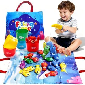 Steemjoey Jeux Montessori Pêche à la Ligne, Jouet Educatif Canne à Coordination Pêche Sensorielle pour Bébé 1-3 Ans, Fille Garcon Anniversaire, Cadeaux pour la fête des Enfants Noel 12-18 Mois - Publicité Steemjoey Jeux Montessori Pêche à la Ligne, Jouet Educatif Canne à Coordination Pêche Sensorielle pour Bébé 1-3 Ans, Fille Garcon Anniversaire, Cadeaux pour la fête des Enfants Noel 12-18 Mois - Publicité