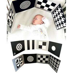 Samuel Sensory Planche de dévelopement sensoriel et pour bébé Noir blanc Formes géométriques simples à contraste élevé, fabriqué partir carton 700 g/m² naissance la stimulation visuelle le du cerveau - Publicité Samuel Sensory Planche de dévelopement sensoriel et pour bébé Noir blanc Formes géométriques simples à contraste élevé, fabriqué partir carton 700 g/m² naissance la stimulation visuelle le du cerveau - Publicité