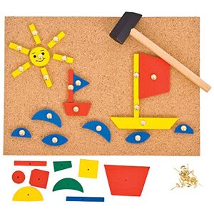 Bigjigs Toys Formes à Clouer Jeu Éducatif Traditionnel Cadeau Enfant Jouet Bébé - Publicité Bigjigs Toys Formes à Clouer Jeu Éducatif Traditionnel Cadeau Enfant Jouet Bébé - Publicité