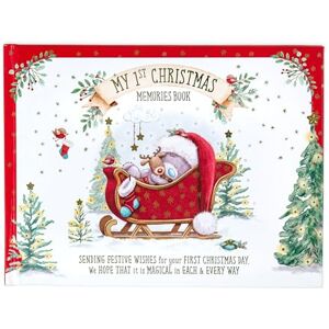Me To You Bear Me to You Tiny Tatty Teddy Livre de souvenirs de Noël pour bébé Collection officielle - Publicité Me To You Bear Me to You Tiny Tatty Teddy Livre de souvenirs de Noël pour bébé Collection officielle - Publicité